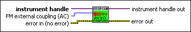 IviUpconverter Configure FM External Coupling [FM].vi